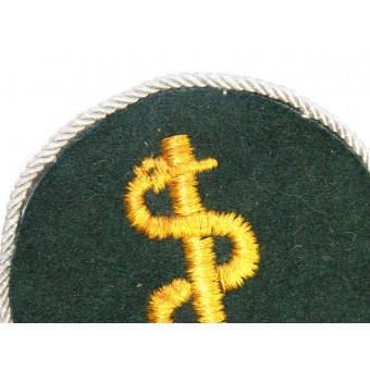 Wehrmacht corpsman sleeve patch for NCOs. Espenlaub militaria
